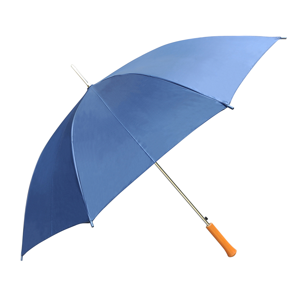 Rain UMBRELLA - Royal Blue - 48 Across - Rip-Resistant Polyester - Auto Open - Light Strong Metal Sh